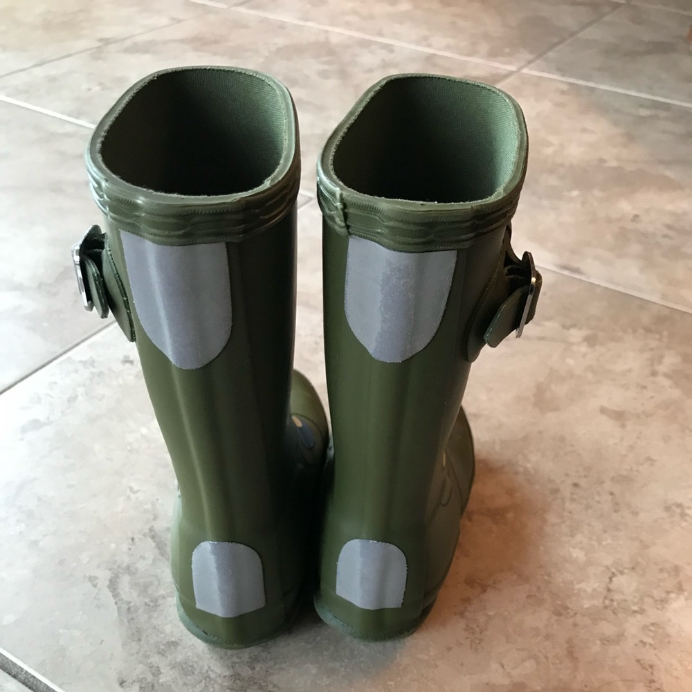 HUNTER little kids rain boots size 8 or 8.5 - Picture 4 of 9